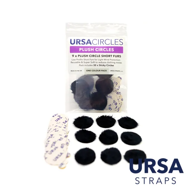 【URSA Strap】U-PC-9 麥克風隱藏系統 MINI麥 隱型短毛貼 棕色/黑色(公司貨)