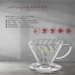 【PowerFalcon】V60玻璃咖啡濾杯(耐熱玻璃 1-4人 螺紋滴漏式 錐型 手沖咖啡 咖啡濾杯)