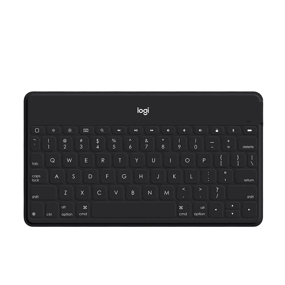 【Logitech 羅技】Keys-To-Go iPad藍芽鍵盤(黑色)