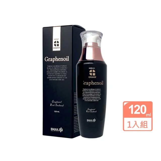 【GRAMIX】石墨烯結構強韌護髮油120ml(專業髮品)