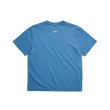 【EDWIN】男裝 寬版大W短袖T恤(灰藍色)