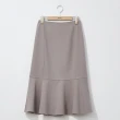 【IENA】簡約質感魚尾裙 #3232005(黑/灰色)
