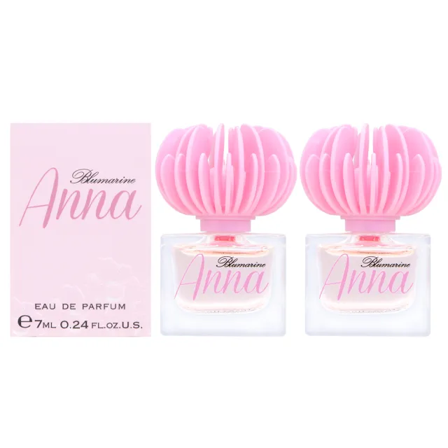 【Blumarine 布魯瑪琳】Anna 女性淡香精 7ml 小香2入組(專櫃公司貨)