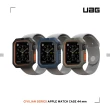 【UAG】Apple Watch 44mm 耐衝擊簡約保護殼-黑(UAG)