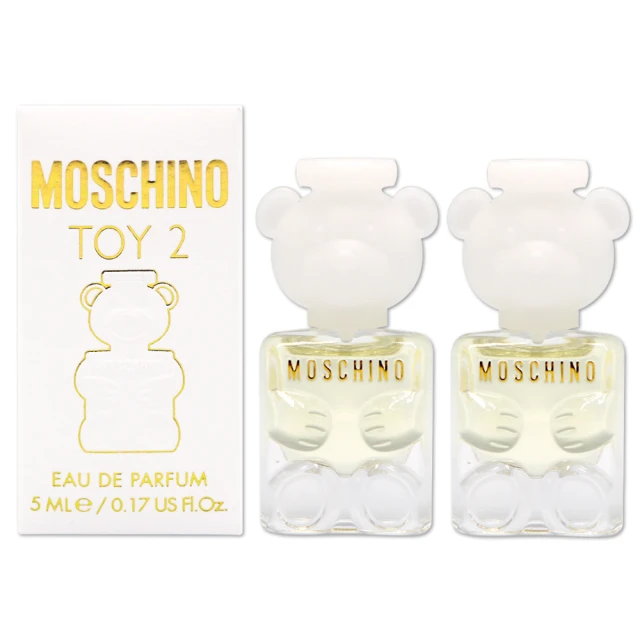 MOSCHINO 莫斯奇諾 熊芯未泯2女性淡香精 5ml 小香 *2入組(專櫃公司貨)