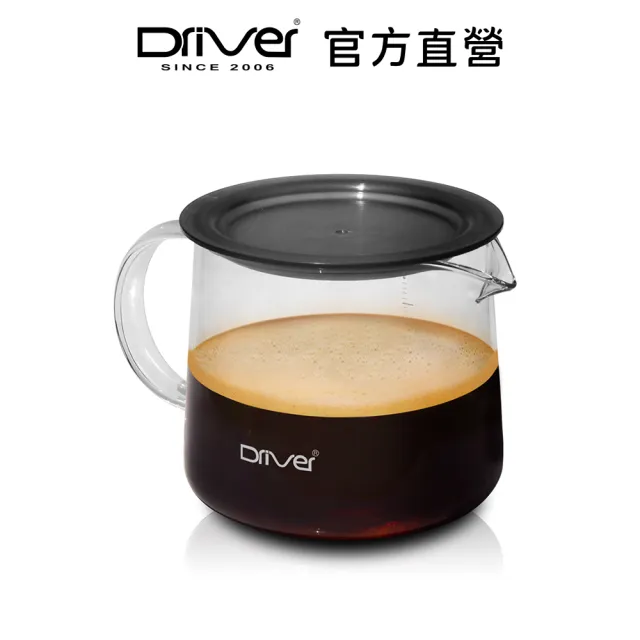 【Driver】MOKA 耐熱玻璃壺-400ml(耐熱量杯 茶壺 煮茶壺 水壺 咖啡壺)