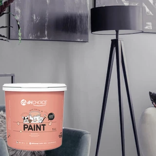 【dHSHOP】dH風格油漆 夢境公路 灰色 限量聯名品牌款 獨家販售 1公升 虹牌油漆(室內牆面乳膠漆)