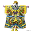 【A-ONE 匯旺】皇帝DIY彩繪布袋戲偶印刷衣組土黏香偶頭 含12色顏料2水彩筆調色盤童玩具布袋戲手偶