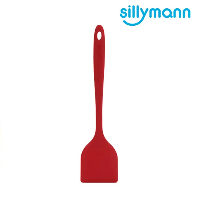 【韓國 sillymann】100%鉑金矽膠長柄煎鏟-四色(鉑金矽膠可沸水消毒、可進洗碗機高溫清潔)