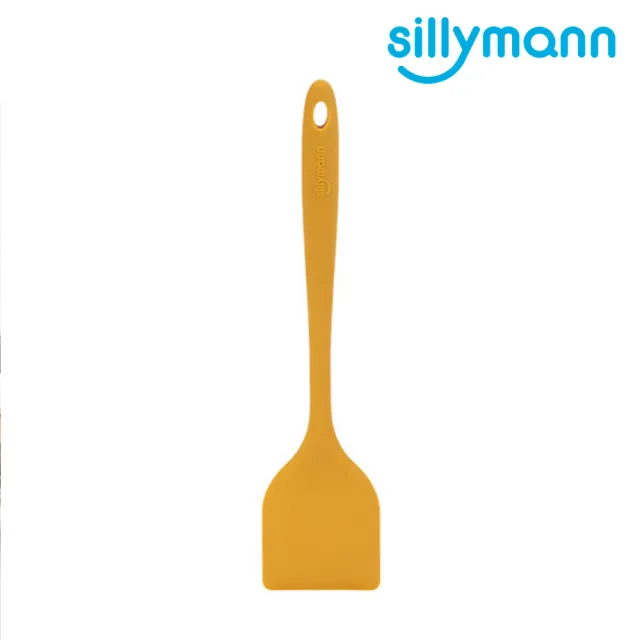 【韓國 sillymann】100%鉑金矽膠長柄煎鏟-四色(鉑金矽膠可沸水消毒、可進洗碗機高溫清潔)
