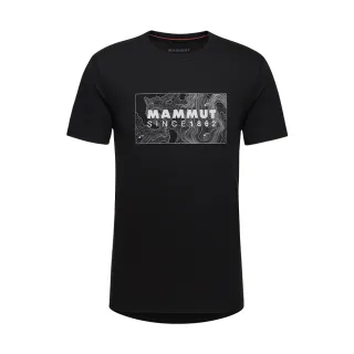 【Mammut 長毛象】Mammut Core T-Shirt Men Unexplored 機能短袖T恤 男款 黑色 #1017-04043