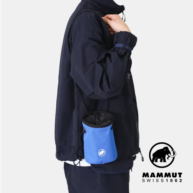 【Mammut 長毛象官方直營】Gym Basic Chalk Bag 多用途經典攀岩粉袋/側背包 冰藍 #2050-00320