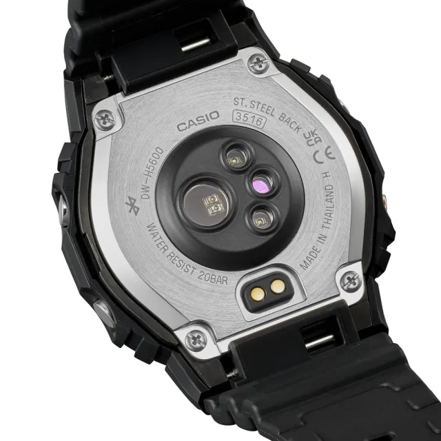 【CASIO 卡西歐】G-SHOCK G-SQUAD系列 強悍耐用 心率 太陽能 運動腕錶 送禮推薦 禮物(DW-H5600MB-1)
