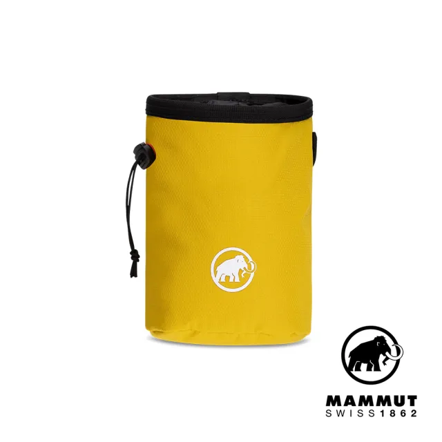 【Mammut 長毛象官方直營】Gym Basic Chalk Bag 多用途經典攀岩粉袋/側背包 醇厚黃 #2050-00320