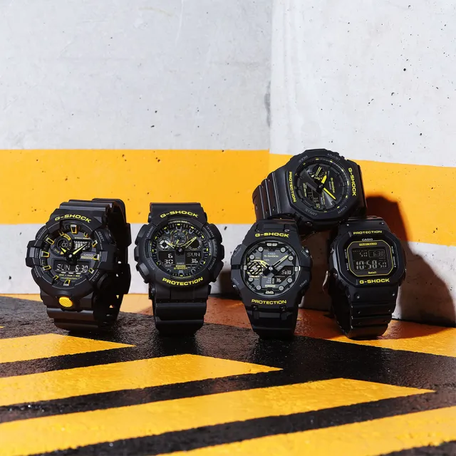 【CASIO 卡西歐】G-SHOCK 藍牙 太陽能 八角防護構造雙顯手錶 禮物 開學(GA-B2100CY-1A/速)