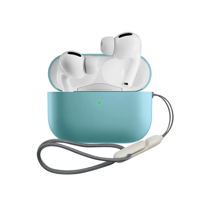 Apple 蘋果】獨家保護套+掛繩組AirPods Pro 2 (Lightning充電盒