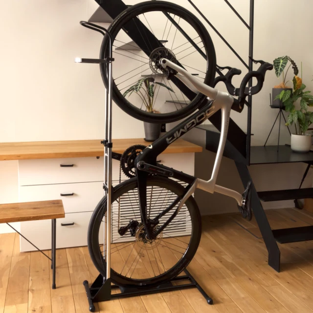 運動收納哥 工業風 不鏽鋼 自行車壁掛式自行車架(展示架 停