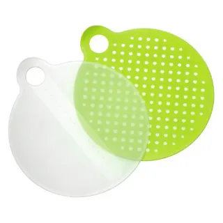 【台隆手創館】輕巧瀝水切菜板(綠)