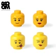 【Room Copenhagen】LEGO Storage Head Family 樂高積木人頭收納盒(樂高玩具收納盒)