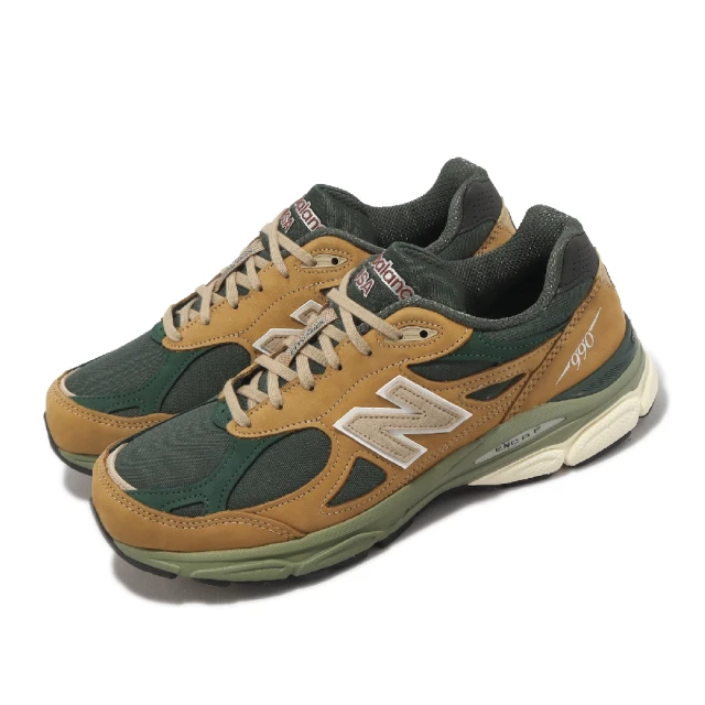 NEW BALANCE 休閒鞋 990 V3 男鞋 土黃 軍