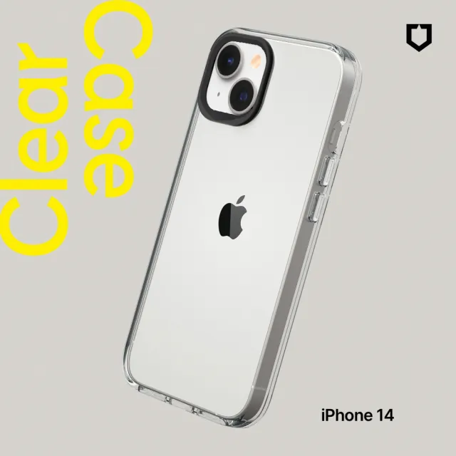 【RHINOSHIELD 犀牛盾】iPhone 14/14 Plus/14 Pro/14 Pro Max Clear透明防摔手機殼(抗黃終生保固)