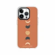 【RHINOSHIELD 犀牛盾】iPhone 14/Plus/Pro/Max/Clear透明手機殼/貓咪月象-橘(I Love Doodle)