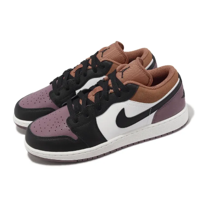 NIKE 耐吉】Air Jordan 1 Low SE GS Sky J Mauve 咖啡紫女鞋大童AJ1