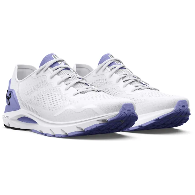 【UNDER ARMOUR】UA 女 HOVR Sonic 6慢跑鞋 運動鞋_3026128-104(白色)