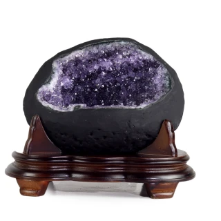 【開運方程式】紫晶洞l開口笑紫水晶洞AGU605(2.34kg烏拉圭錢袋子)