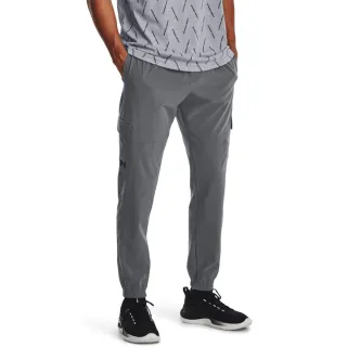 【UNDER ARMOUR】UA 男 Stretch Woven Cargo長褲_1380358-012(桃灰色)