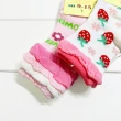 【橘魔法】（5入）草莓小鴨防滑膠點中筒襪 (短襪 襪子 童襪 女童 中童 小童 兒童 童裝)