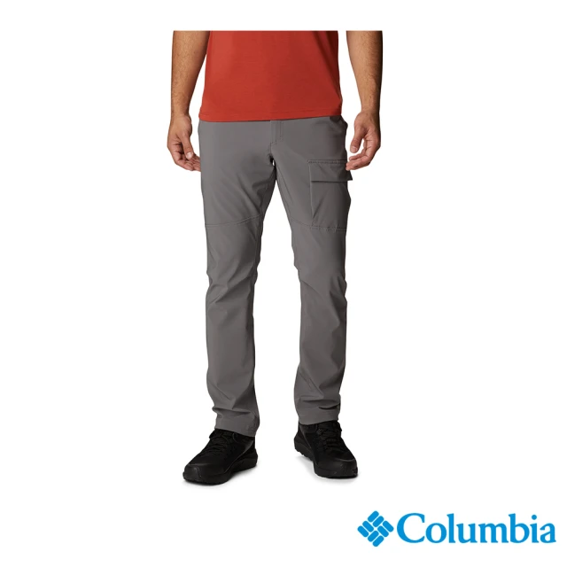 Columbia 哥倫比亞 男款-Maxtrail™防潑休閒長褲-灰色(UAE64690GY/HF)
