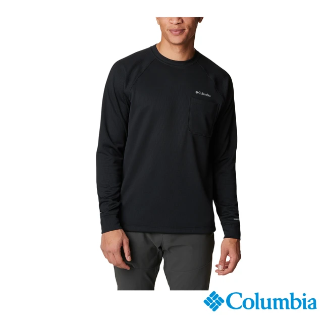Columbia 哥倫比亞 男款-Black Mesa™快排長袖上衣-黑色(UAE58880BK/HF)