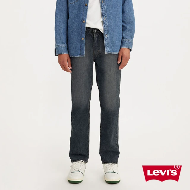 LEVIS 男款 511低腰修身窄管牛仔褲 / 精工深藍刷白
