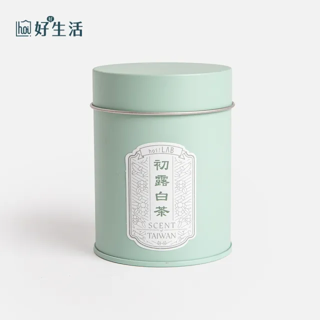 【hoi!LAB】台灣茶香氛-天然大豆錫盒蠟燭220g-檜木醺森林