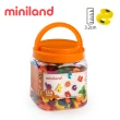 【西班牙Miniland】磁性小寫字母154入組(鮮明色彩設計/STEM/玩教具/字母辨識/西班牙原裝進口)