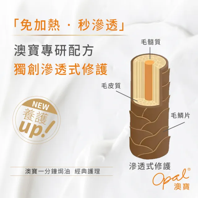 【OPAL 澳寶】一分鐘焗油-經典護理 300ml