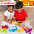 【西班牙Miniland】形數色72入邏輯學習組(STEM玩教具/邏輯思考/形狀配對/顏色認知/西班牙原裝進口)