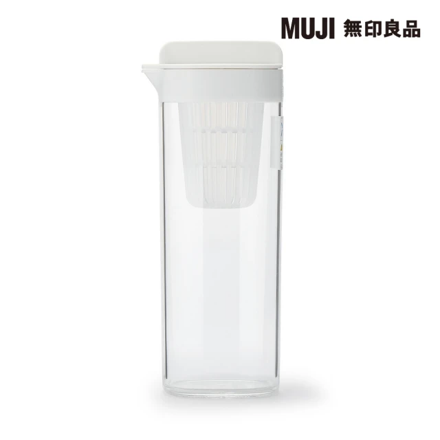 【MUJI 無印良品】壓克力冷水筒/1L 冷水專用 約1L
