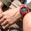 【CASIO 卡西歐】世界五局電波運動腕錶-紅(WV-200R-4A)