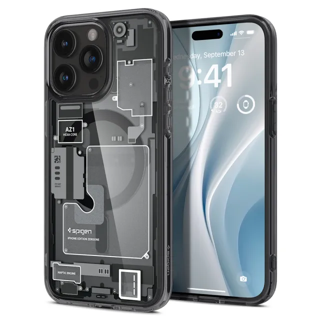 【Spigen】SGP iPhone 15 /Plus/Pro/Pro Max Ultra Hybrid MagFit-磁吸防摔保護殼(透視結構)