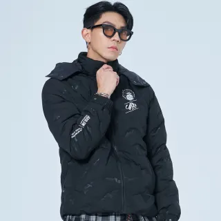 【BLUE WAY】男裝 迷彩壓光無縫羽絨 外套-地藏小王