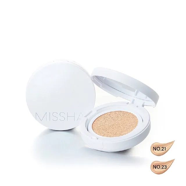 【MISSHA】輕透裸光保濕氣墊粉餅N SPF50+/PA+++兩色可選(任選三款)