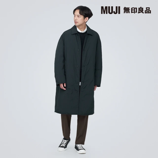 MUJI 無印良品 男尼龍可水洗鋪棉螺紋外套(共2色)優惠推