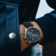 【HUGO BOSS】HB1513783 Skymaster時尚風靡的玫瑰金(德式競速計時腕錶-紳士雙眼)