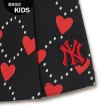 【MLB】童裝 短裙 百褶裙 Heart系列 紐約洋基隊(7FSKH0234-50BKS)