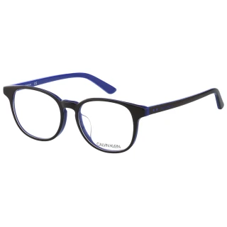 【Calvin Klein 凱文克萊】光學眼鏡 CK18529A(黑配藍色)