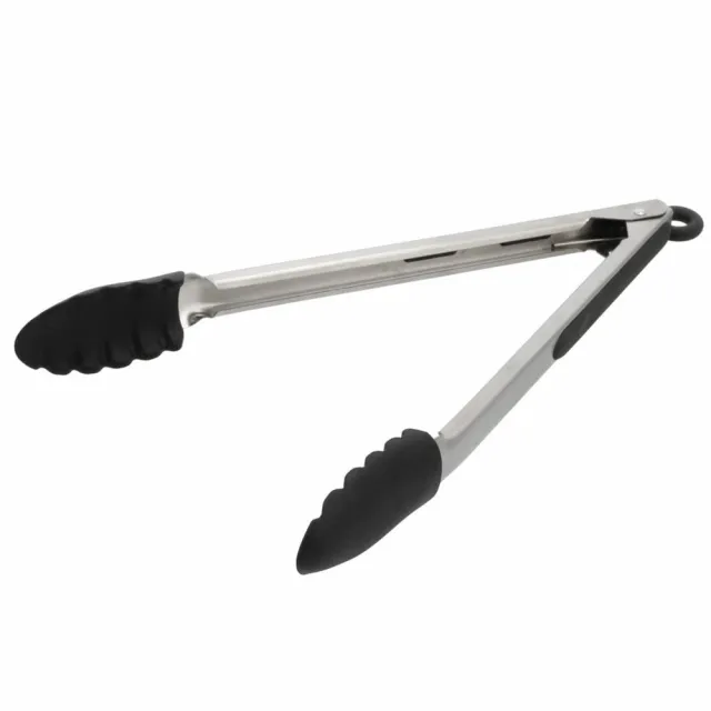 【NITORI 宜得利家居】矽膠廚具 矽膠料理用夾 L KT01(矽膠廚具 料理用夾 矽膠)