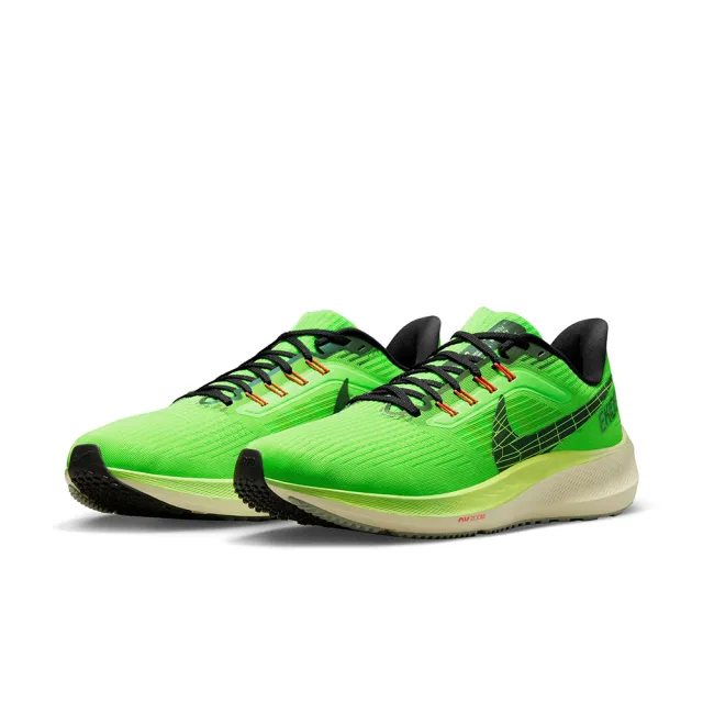 NIKE 耐吉】AIR ZOOM PEGASUS 39 男鞋綠色路跑訓練運動慢跑鞋