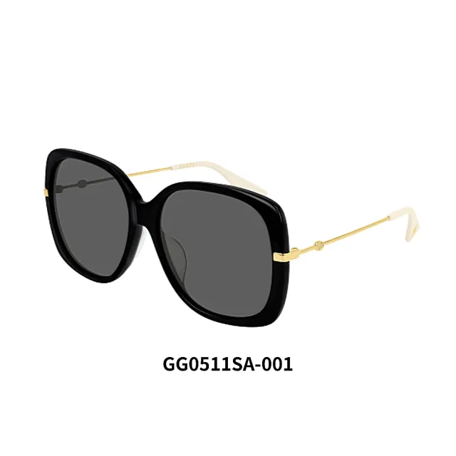 【GUCCI 古馳】時髦必備太陽眼鏡組合(GG0443S、GG0511SA、GG0884SA、GG0889S多款任選)